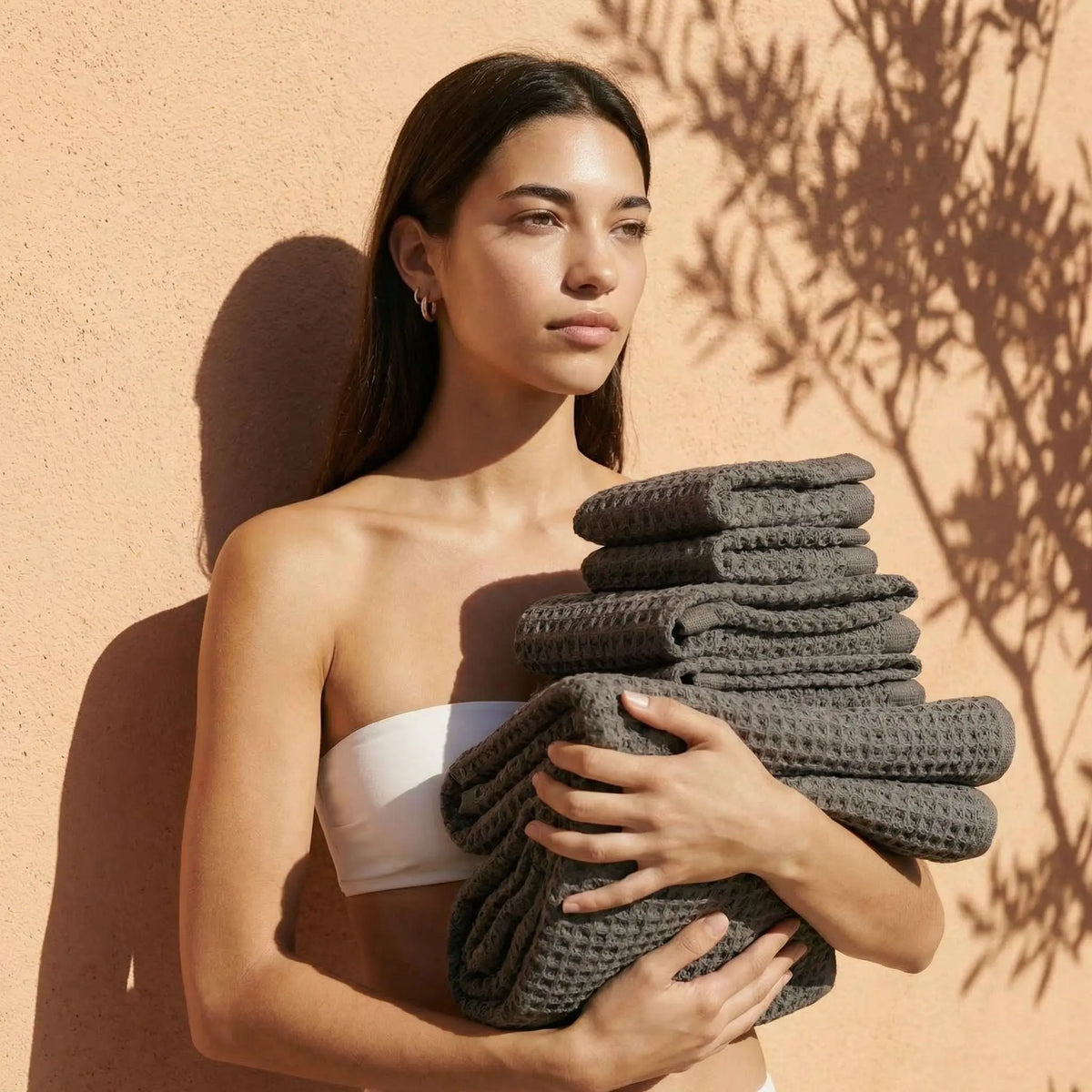 Sedona Waffle Towels Italic