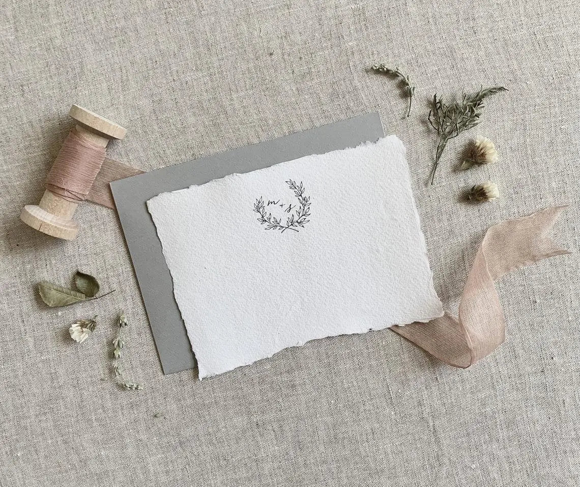 Monogram Crest // Personal Stationery Jen Simpson Design, LLC