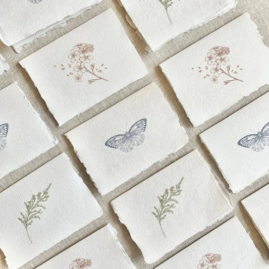 Nature Set // Deckled Edge Cards Jen Simpson Design, LLC
