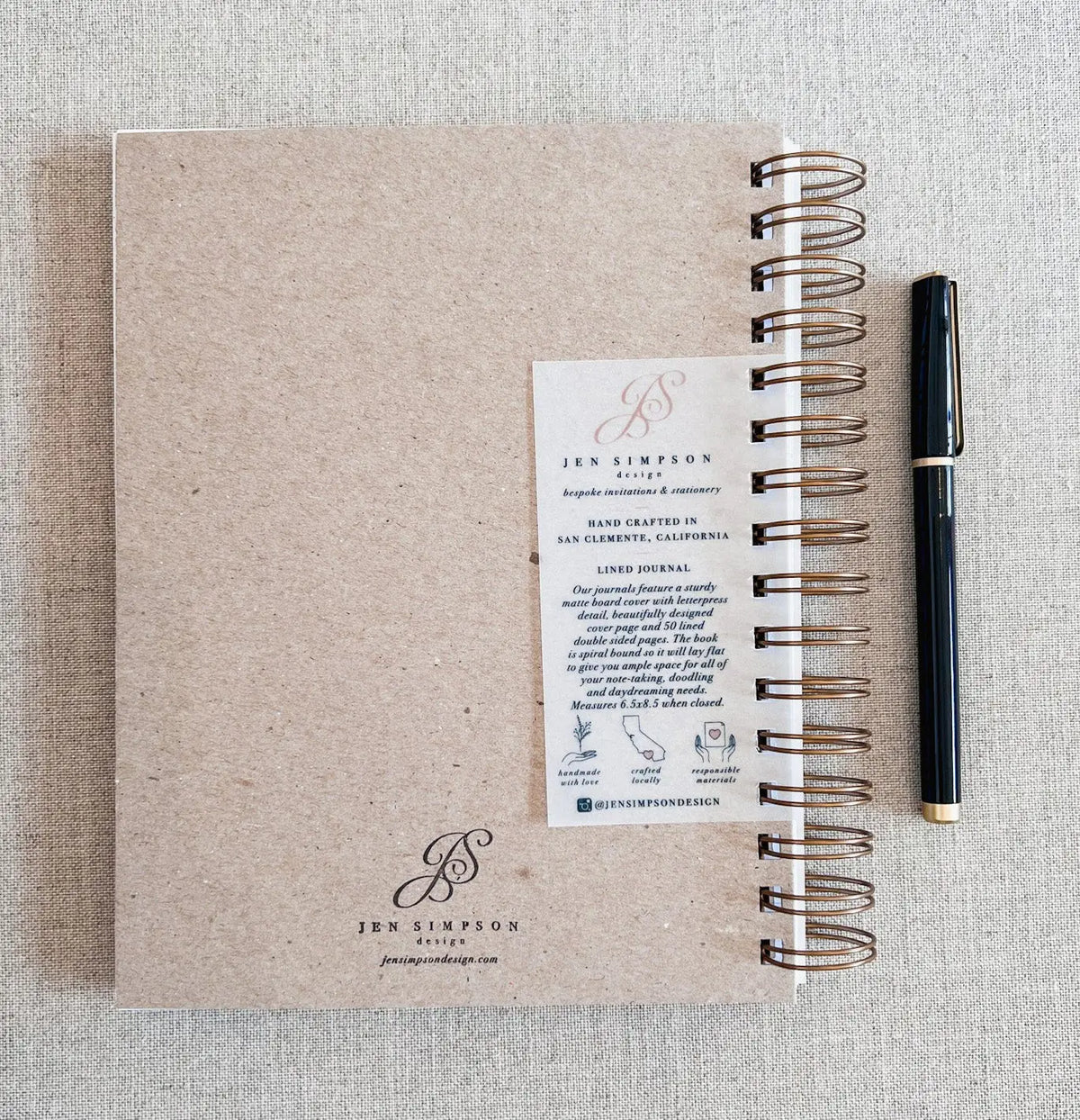 New! Be Kind // Journal Jen Simpson Design, LLC