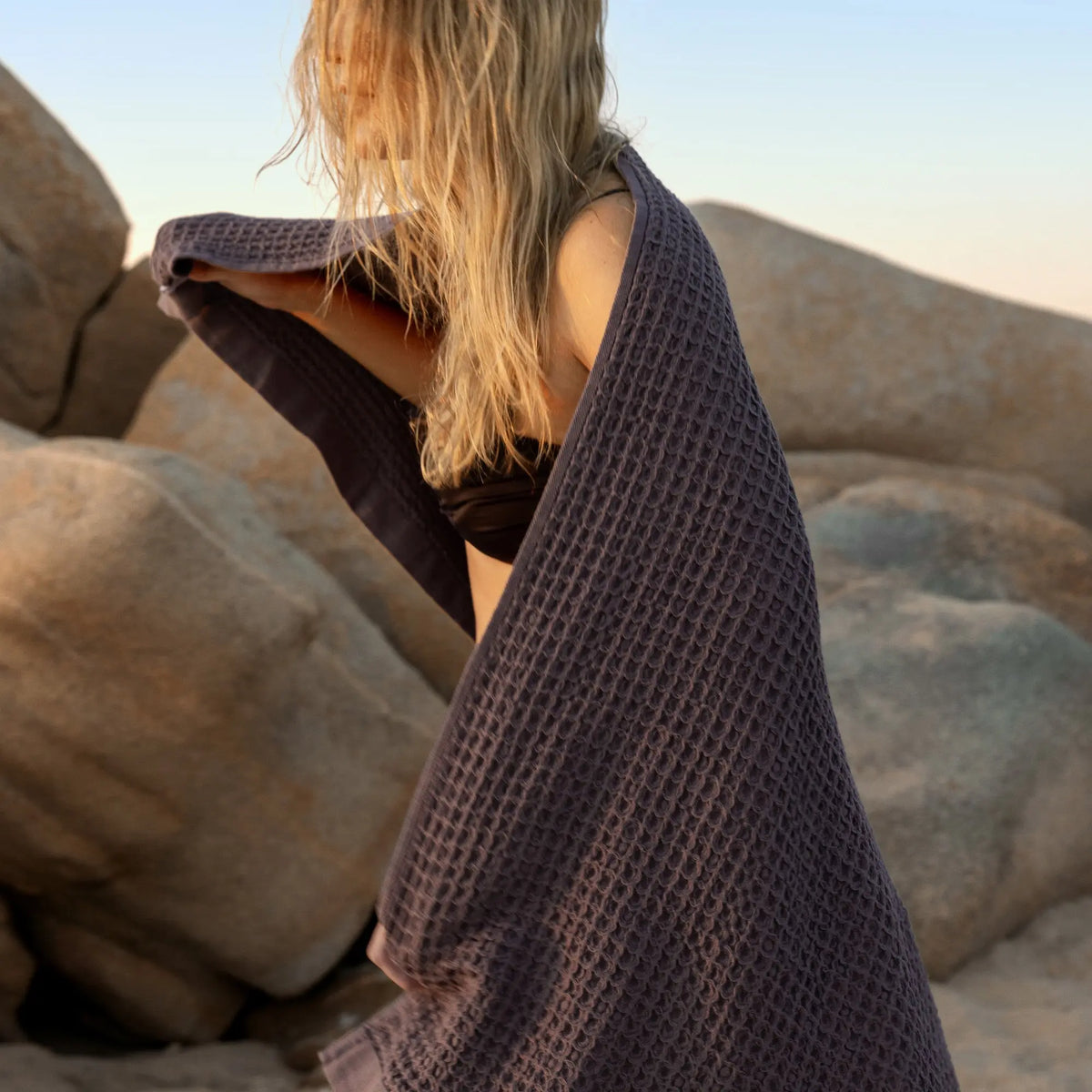 Sedona Waffle Towels Italic