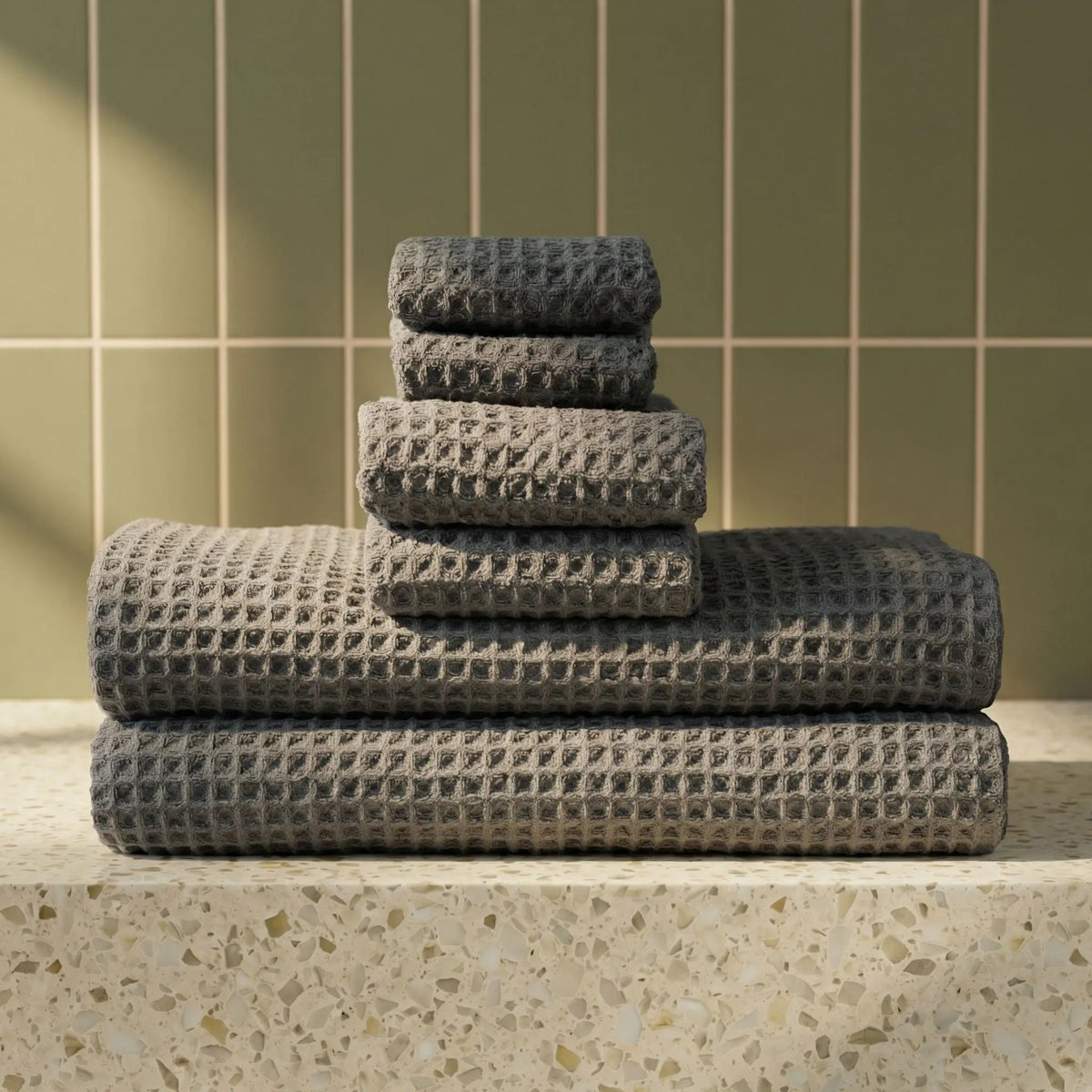 Sedona Waffle Towels Italic