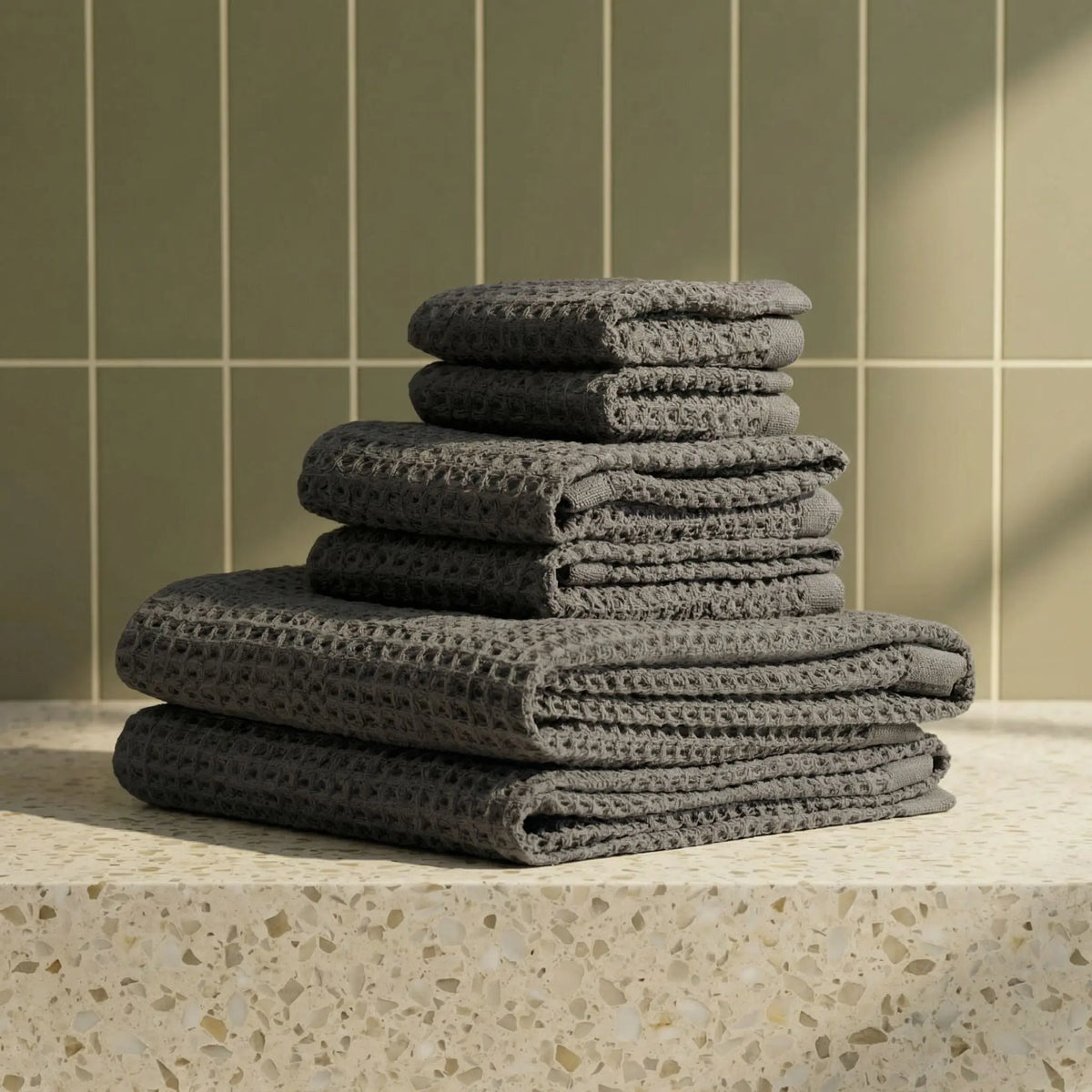 Sedona Waffle Towels Italic