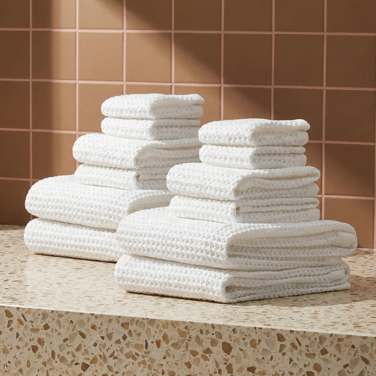 Sedona Waffle Towels Italic