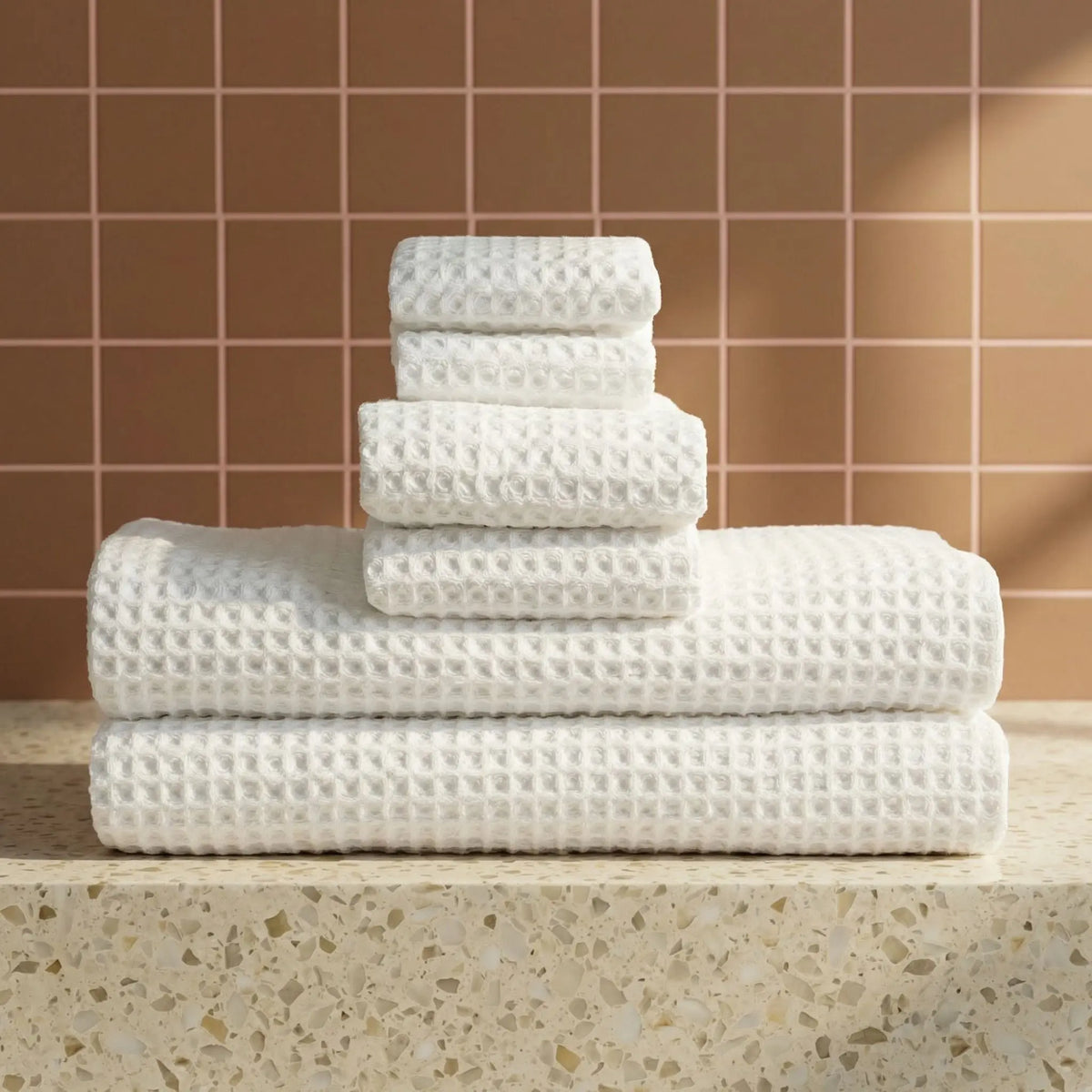 Sedona Waffle Towels Italic