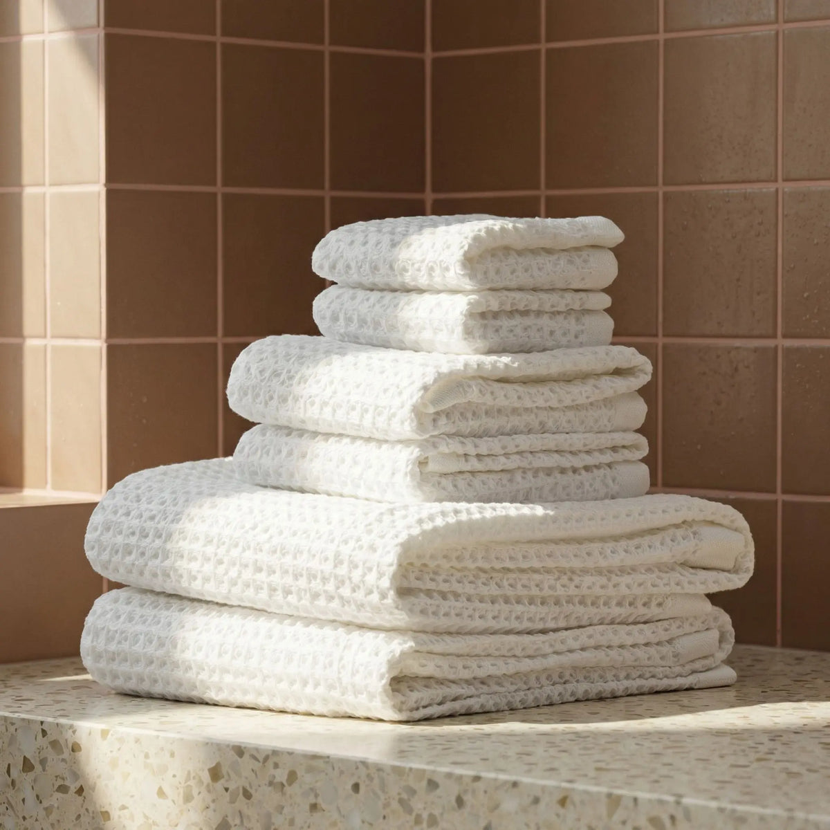 Sedona Waffle Towels Italic