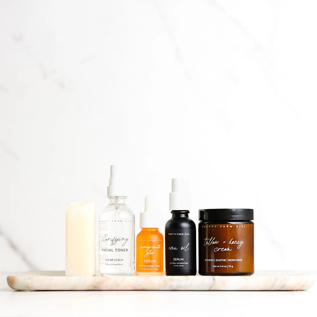 Sensitive Skin Fragrance Free Skincare Routine Essentials Kit Pretty farm girl