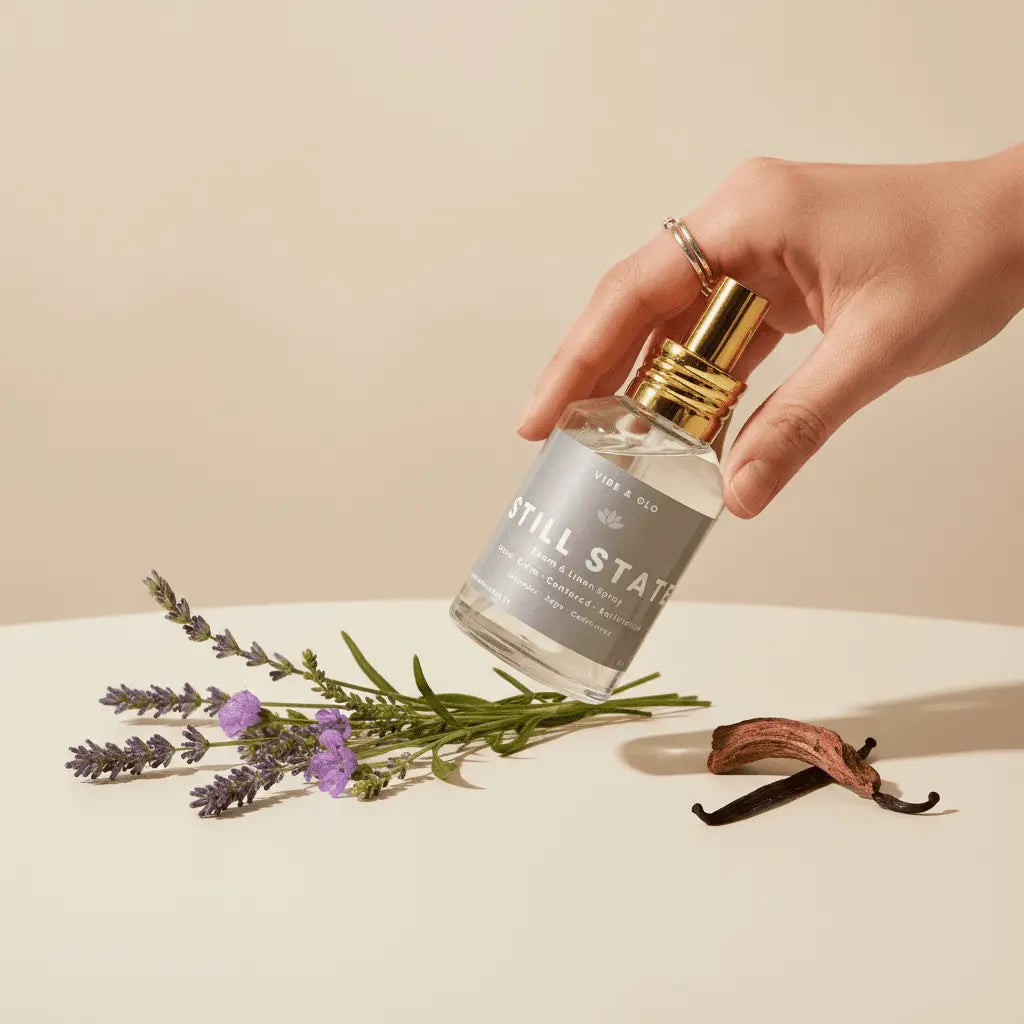 Still State – Lavender & Sage Room Spray Vibe & Glo Candle Studio