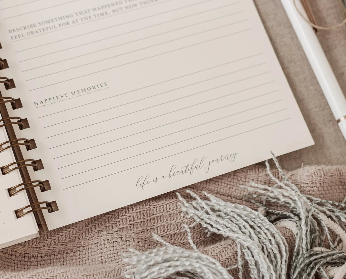 Surround Yourself with Happiness Journal Jen Simpson Design, LLC