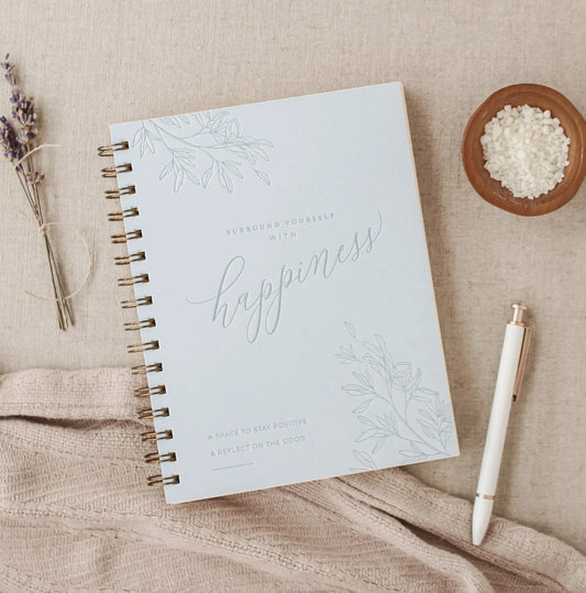 Surround Yourself with Happiness Journal Jen Simpson Design, LLC