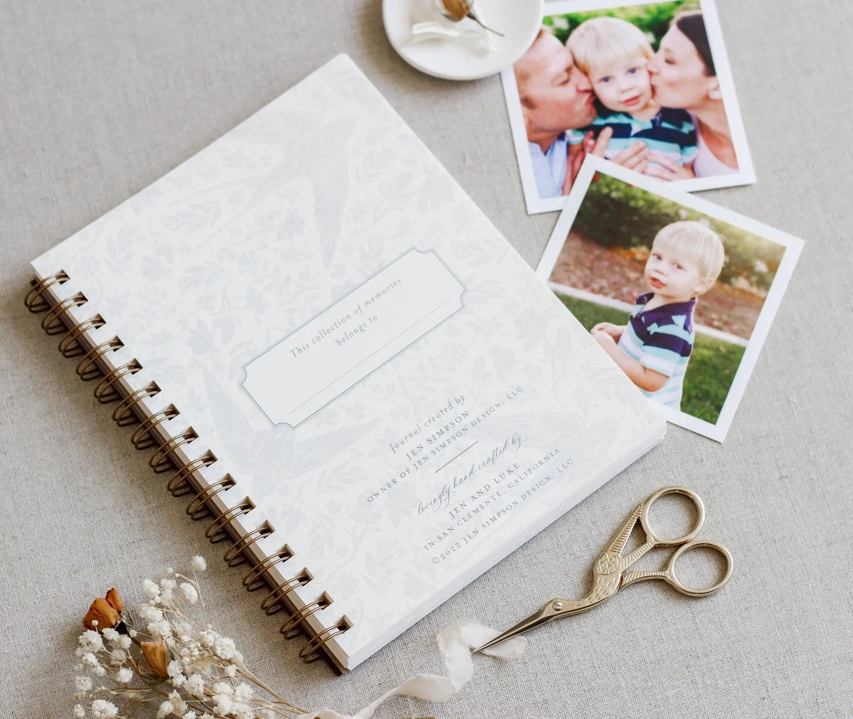 The Little Book of Us // Family Memory Journal Jen Simpson Design, LLC