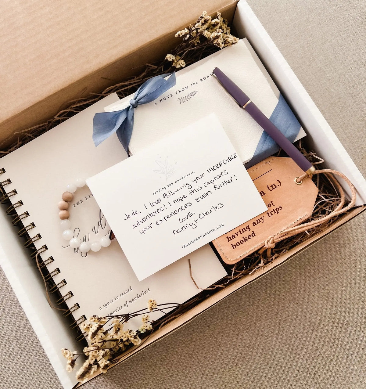 The Wanderlust Box Jen Simpson Design, LLC