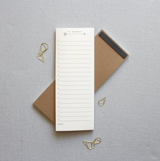 To Market // Notepad Jen Simpson Design, LLC