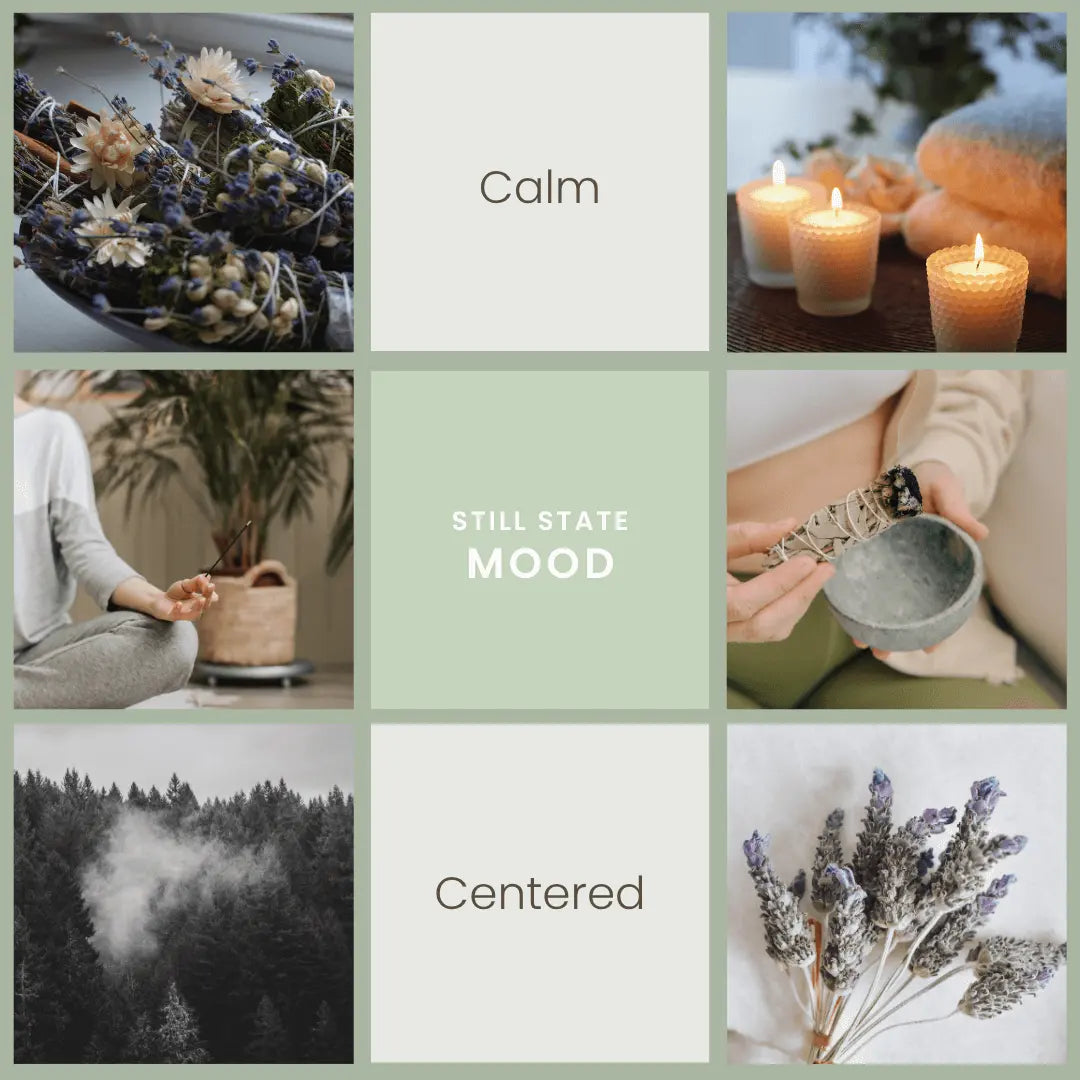 Still State – Lavender & Sage Room Spray Vibe & Glo Candle Studio
